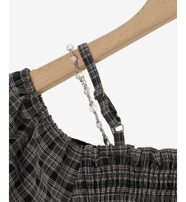  「チェーン付きビッグリボンブラウス」|シャツ・ブラウス|