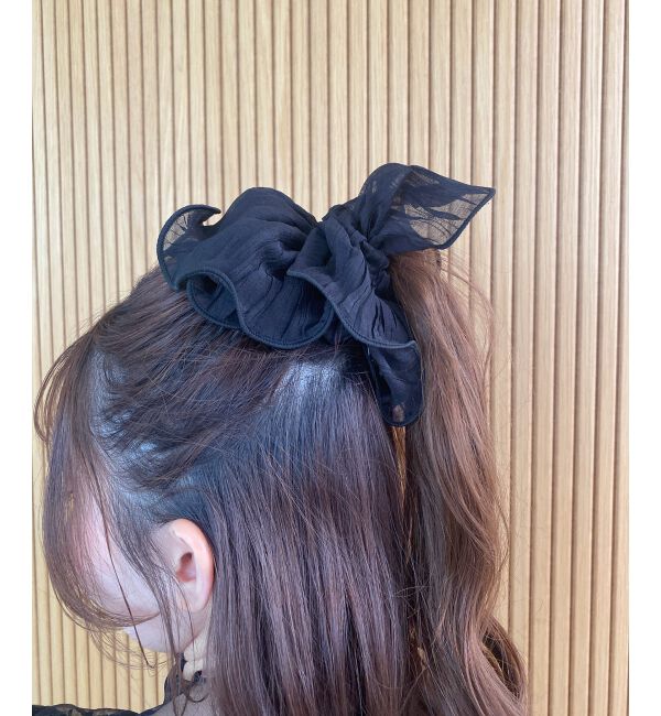  「シアーフリルシュシュ」|ヘアゴム・シュシュ|