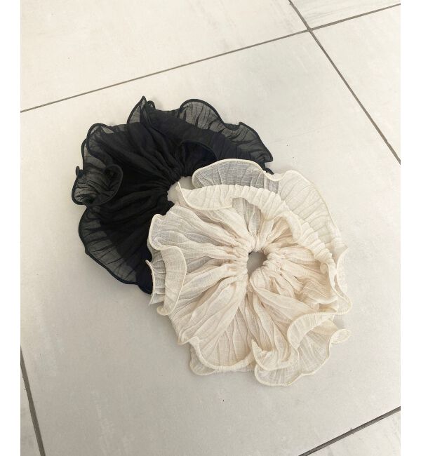  「シアーフリルシュシュ」|ヘアゴム・シュシュ|