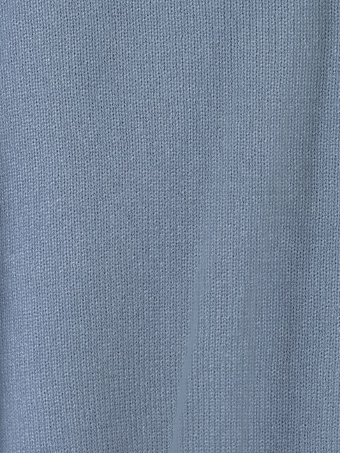 earth music&ecology「チュールドッキング半袖ニットプルオーバー」|ニット・セーター|