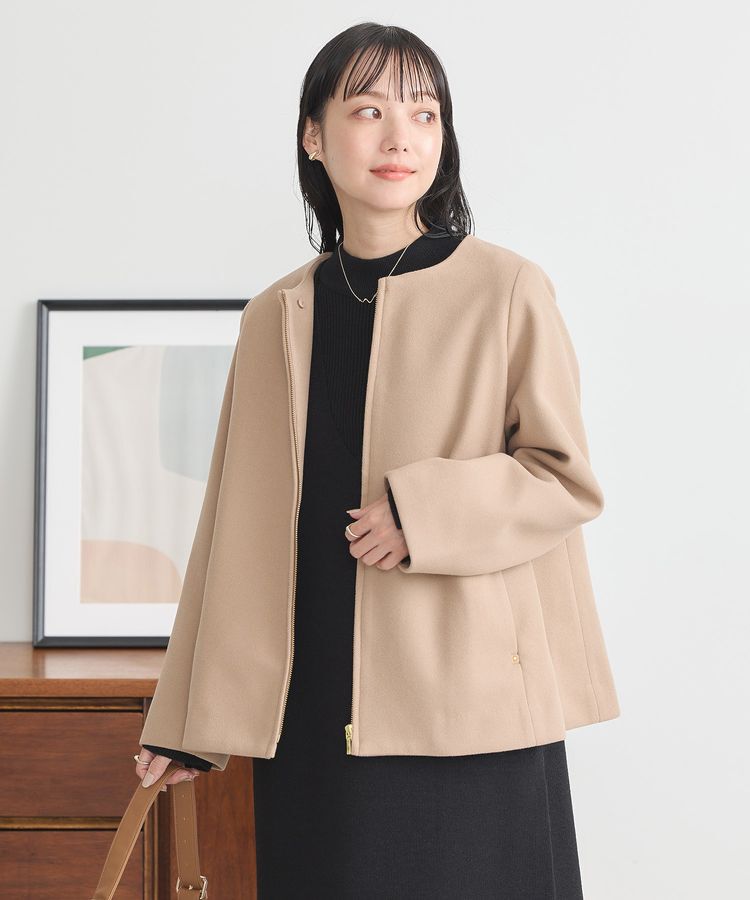 earth music&ecology「2Wayフードショートコート」|その他|