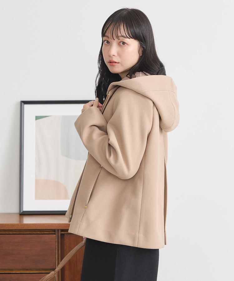 earth music&ecology「2Wayフードショートコート」|その他|