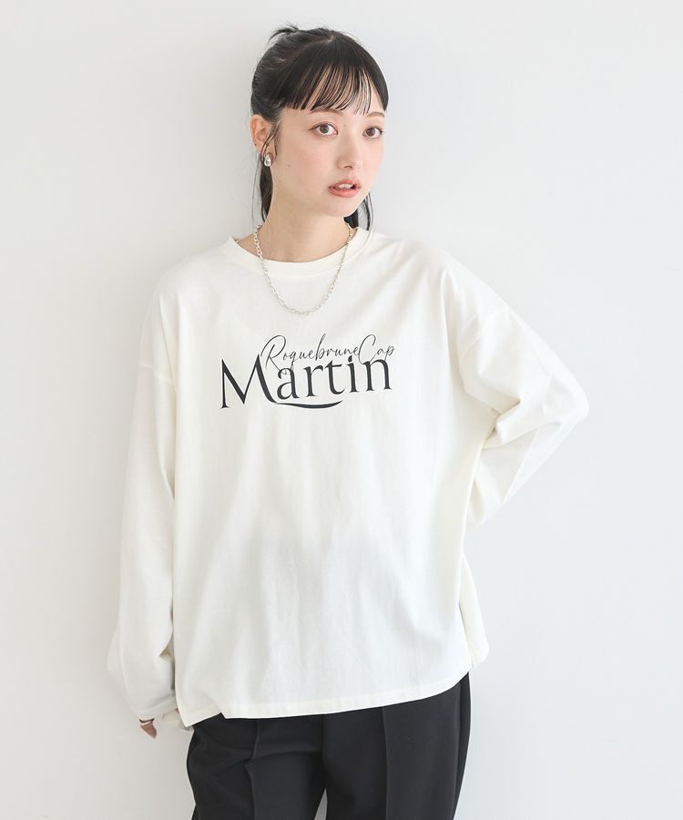 earth music&ecology「グラフィックロンT」|Tシャツ・カットソー|