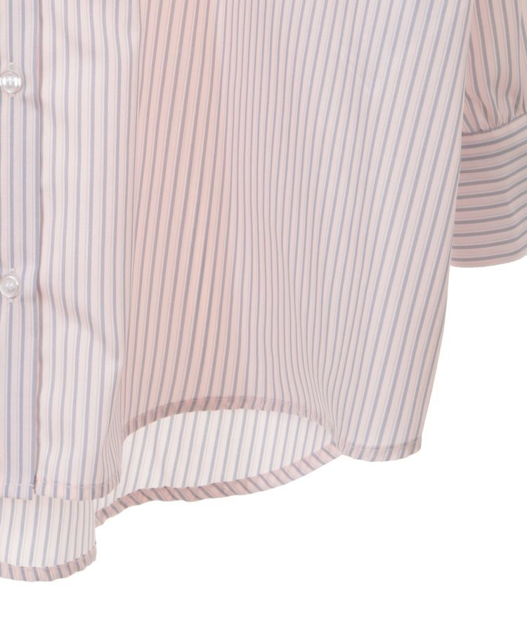 earth music&ecology「2wayショルダードロストリボンシャツ」|シャツ・ブラウス|