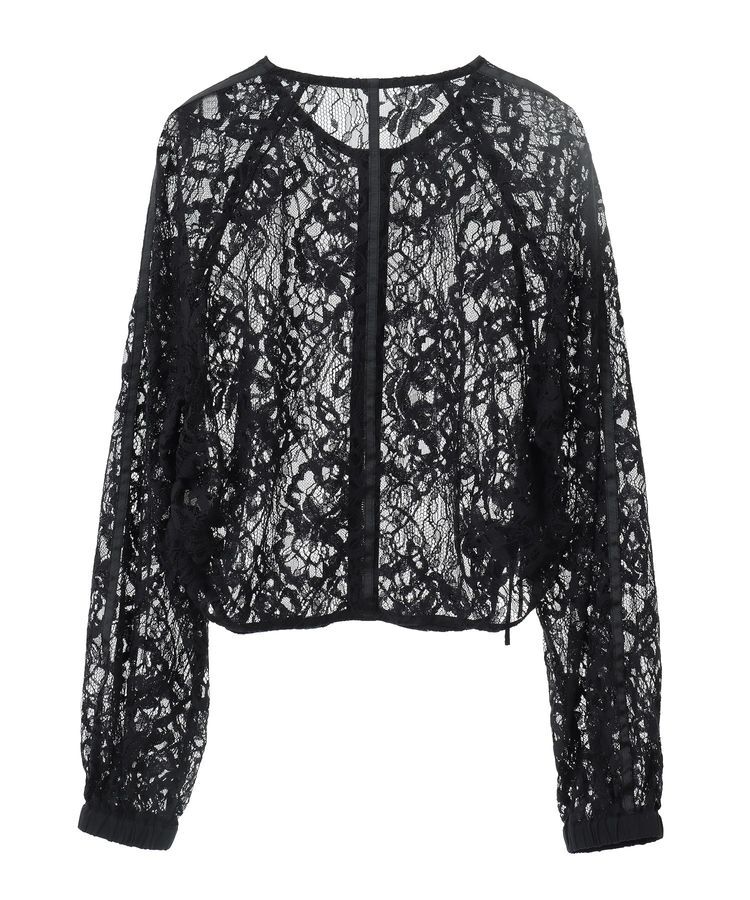 earth music&ecology「レースZIPシャツ」|シャツ・ブラウス|