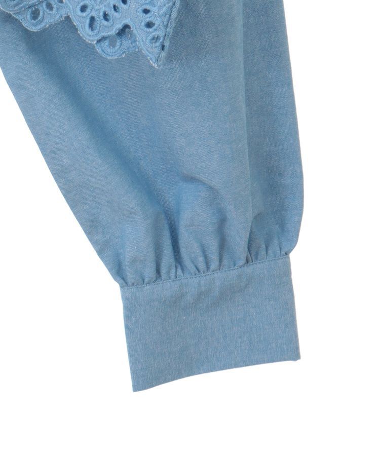 earth music&ecology「スカラップトリムシャツ」|シャツ・ブラウス|