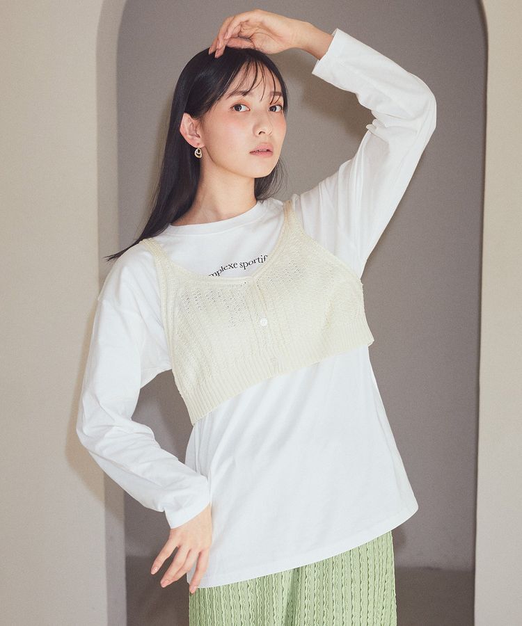 earth music&ecology「アソートグラフィックロンT」|Tシャツ・カットソー|