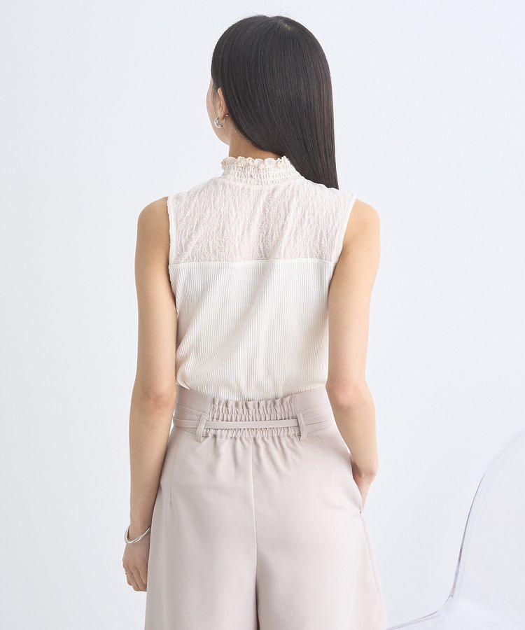 earth music&ecology「レースドッキングタンクトップ」|キャミソール|