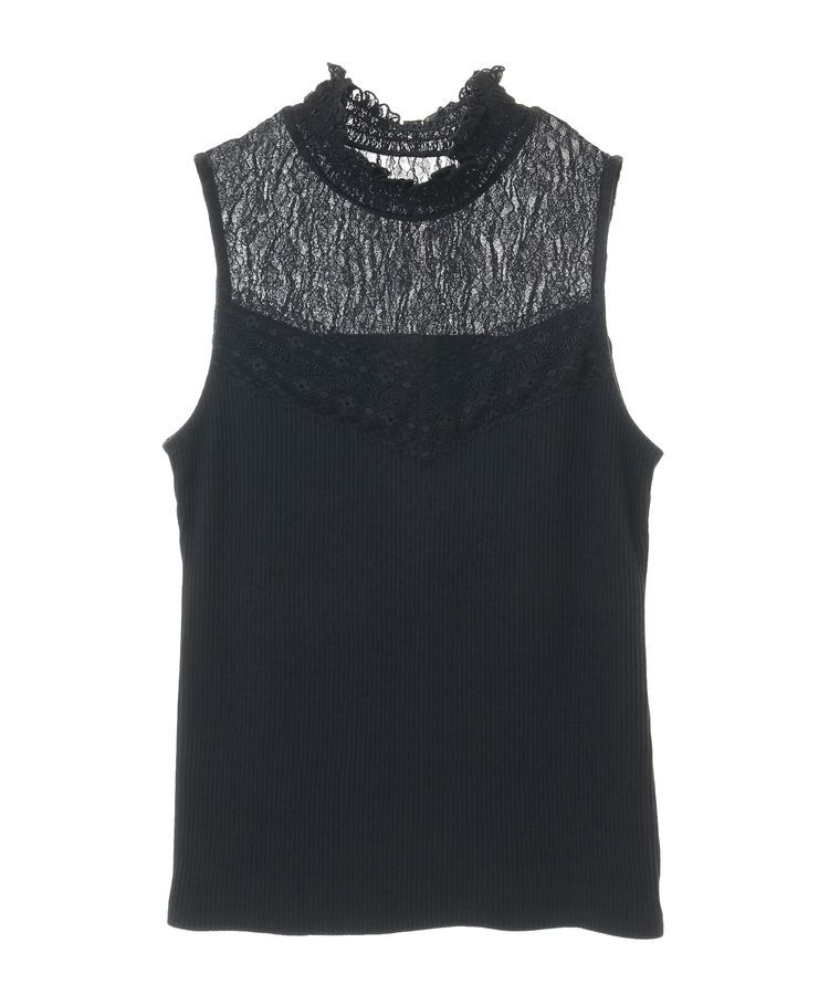 earth music&ecology「レースドッキングタンクトップ」|キャミソール|