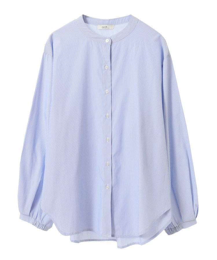 earth music&ecology「SET2点透かしニットビスチェ＋シャツ」|シャツ・ブラウス|
