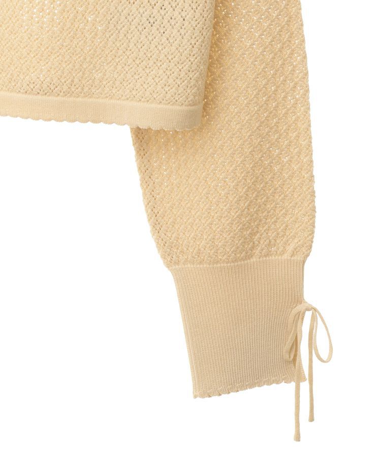 earth music&ecology「レース襟カーディガン」|カーディガン|