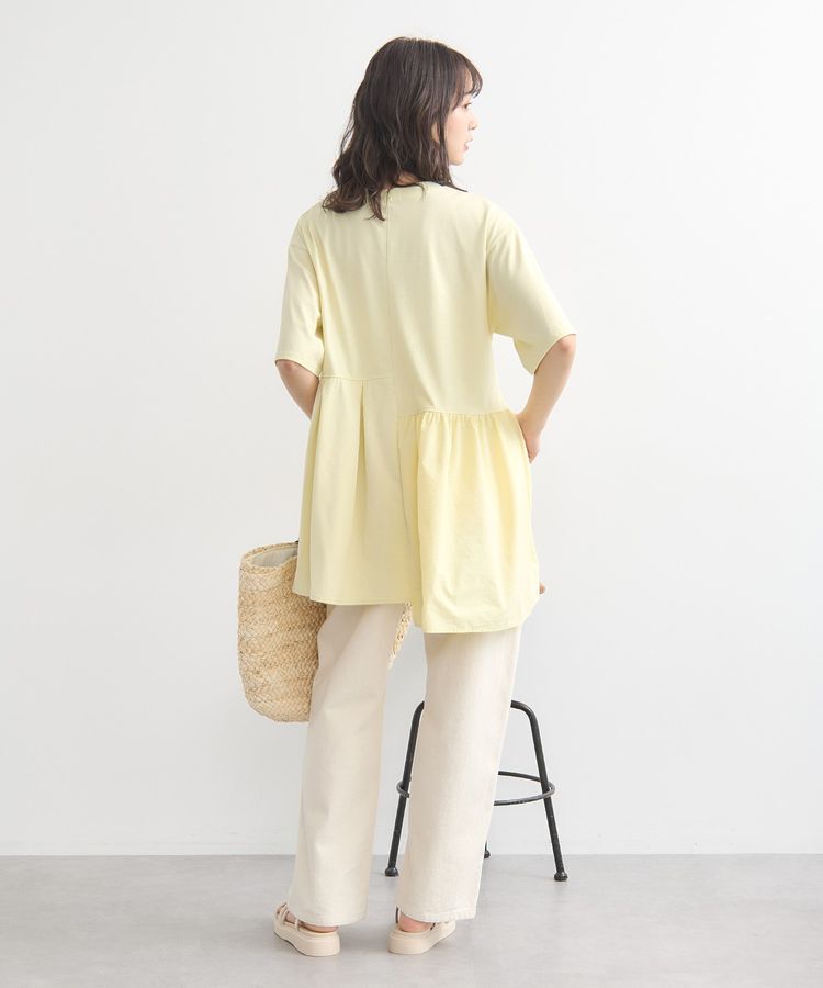 earth music&ecology「ドッキングヘムプルオーバー」|Tシャツ・カットソー|