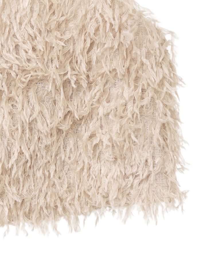 earth music&ecology「【WEB限定】ベロアリボンフェザービスチェ」|ベスト・ジレ|