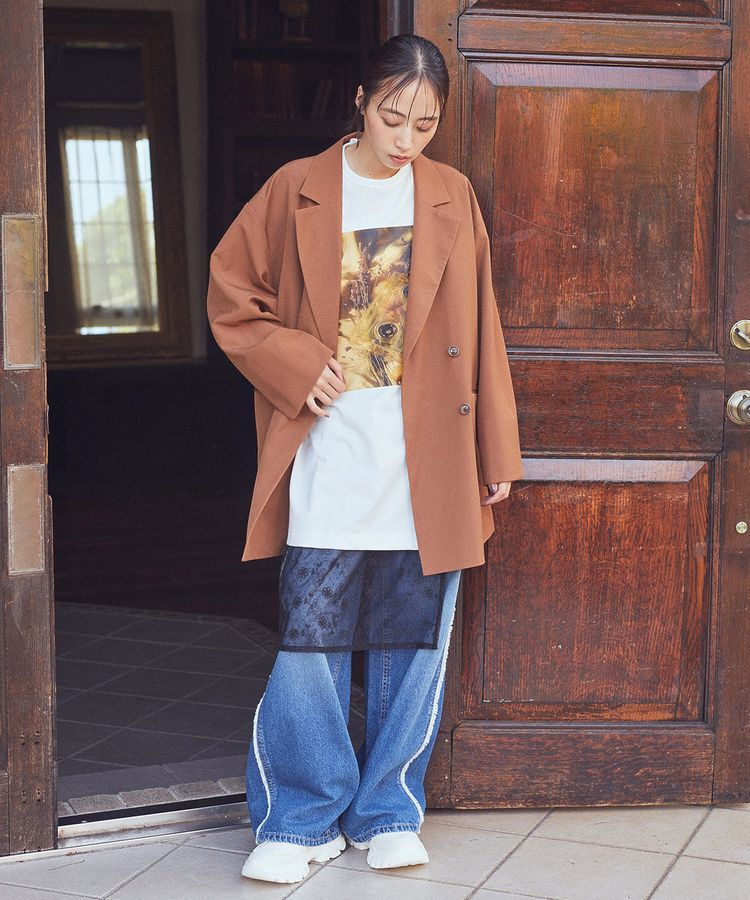 earth music&ecology「アソートグラフィックルーズTee」|Tシャツ・カットソー|