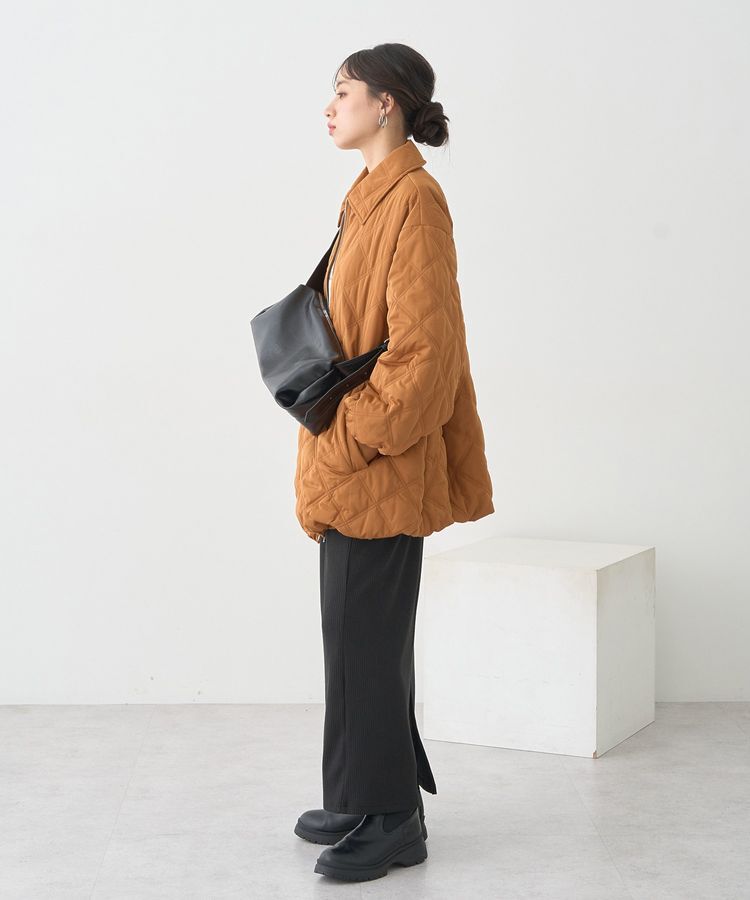 earth music&ecology「【WEB限定】ダブルステッチキルティングコート」|その他|