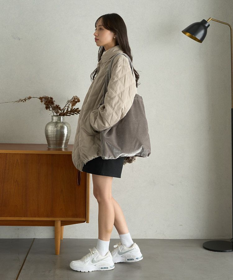 earth music&ecology「【WEB限定】ダブルステッチキルティングコート」|その他|