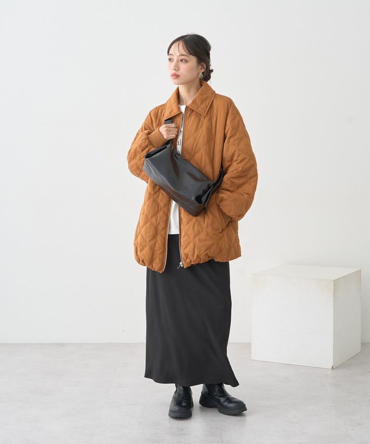 earth music&ecology「【WEB限定】ダブルステッチキルティングコート」|その他|