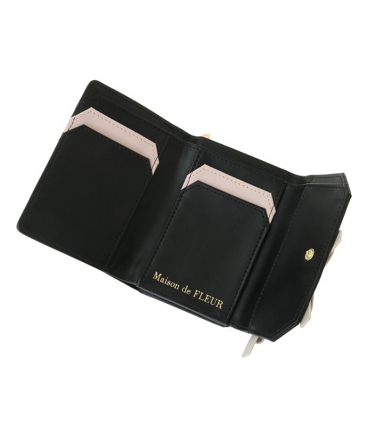 Maison de FLEUR「プチリボンウォレット」|財布|