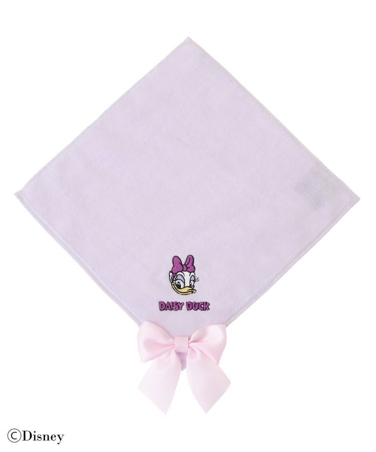 Maison de FLEUR「Daisy Duck/タオルハンカチ」|ハンカチ|