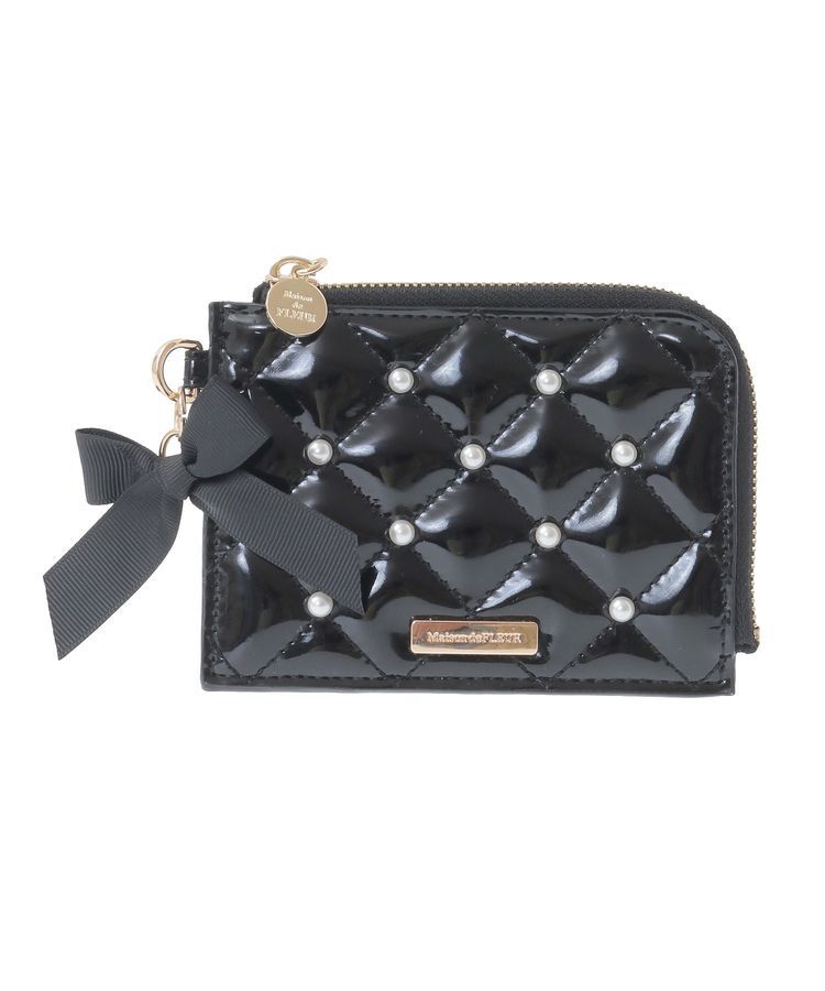 Maison de FLEUR「エナメルパールフラグメントケース」|財布|