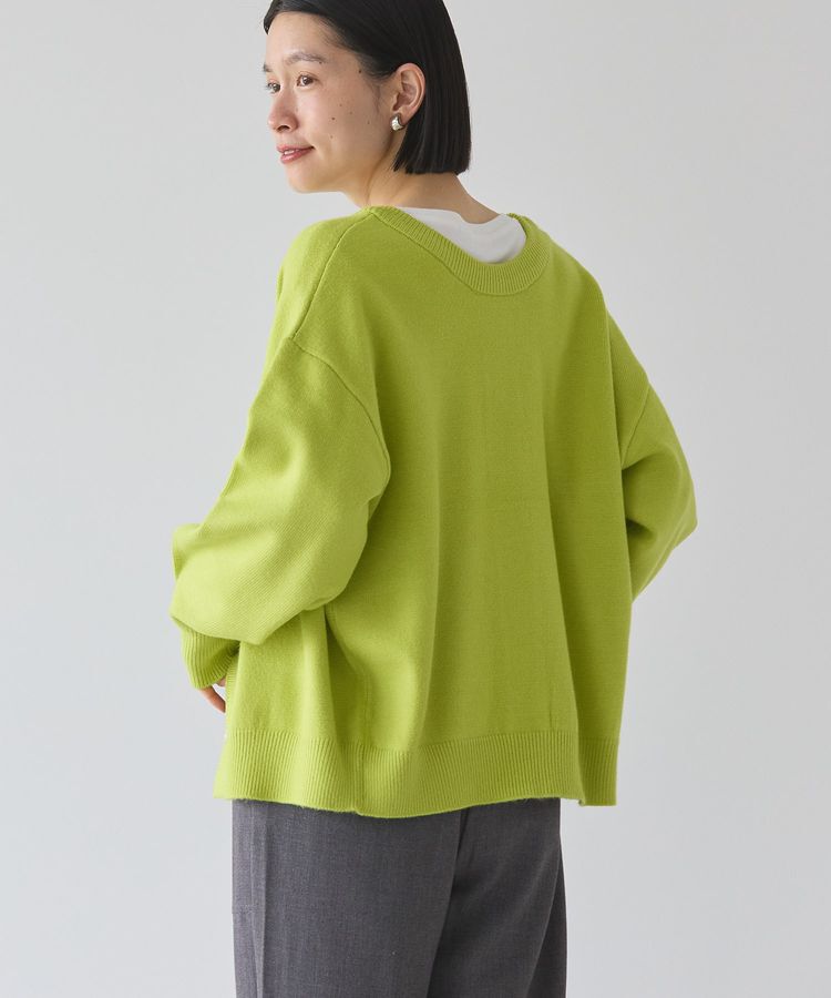 AMERICAN HOLIC「バイパチ2WAYクルーネックニットカーディガン」|カーディガン|