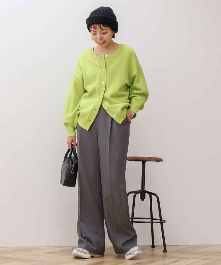 AMERICAN HOLIC「バイパチ2WAYクルーネックニットカーディガン」|カーディガン|