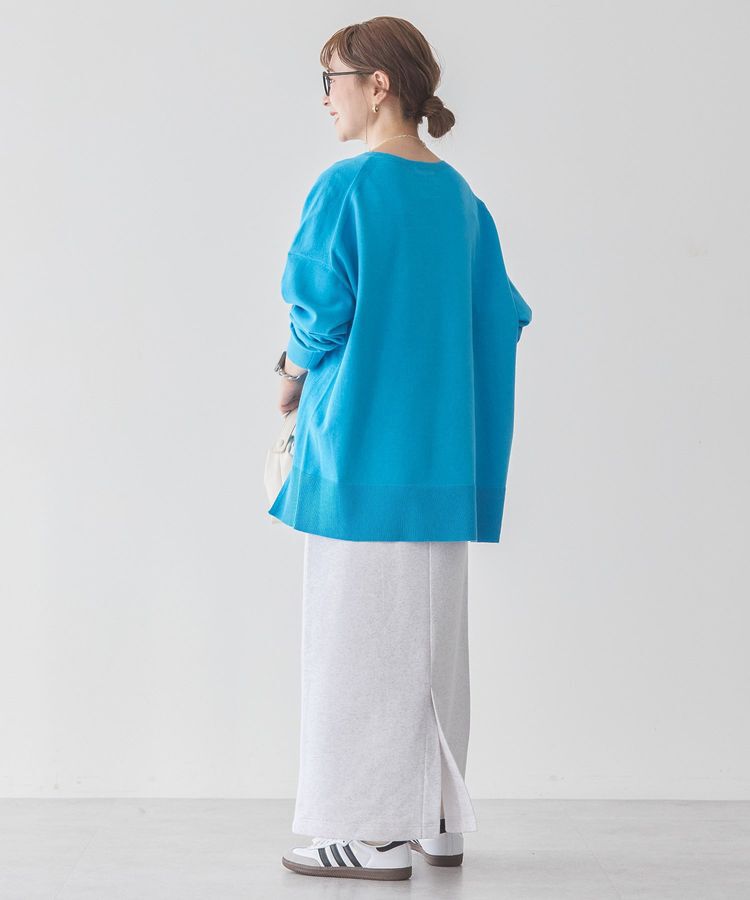 AMERICAN HOLIC「前振りロングニットプルオーバー/チュニック」|ニット・セーター|