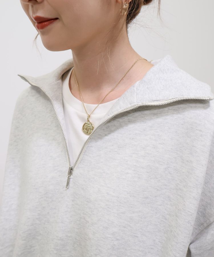 AMERICAN HOLIC「ハーフZIP裏毛ワンピース」|ワンピース|