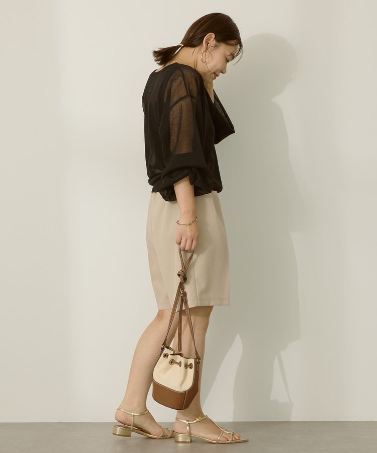 AMERICAN HOLIC「【WEB限定】接触冷感2WAYシアーニットカーディガン」|カーディガン|