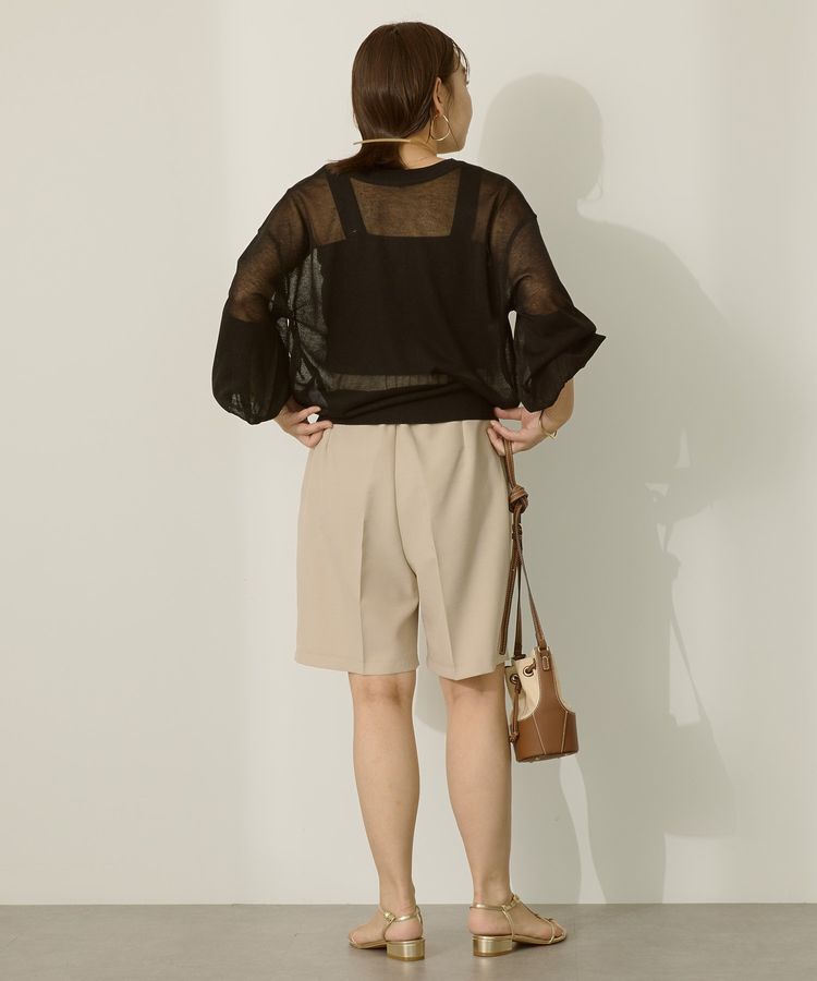 AMERICAN HOLIC「【WEB限定】接触冷感2WAYシアーニットカーディガン」|カーディガン|