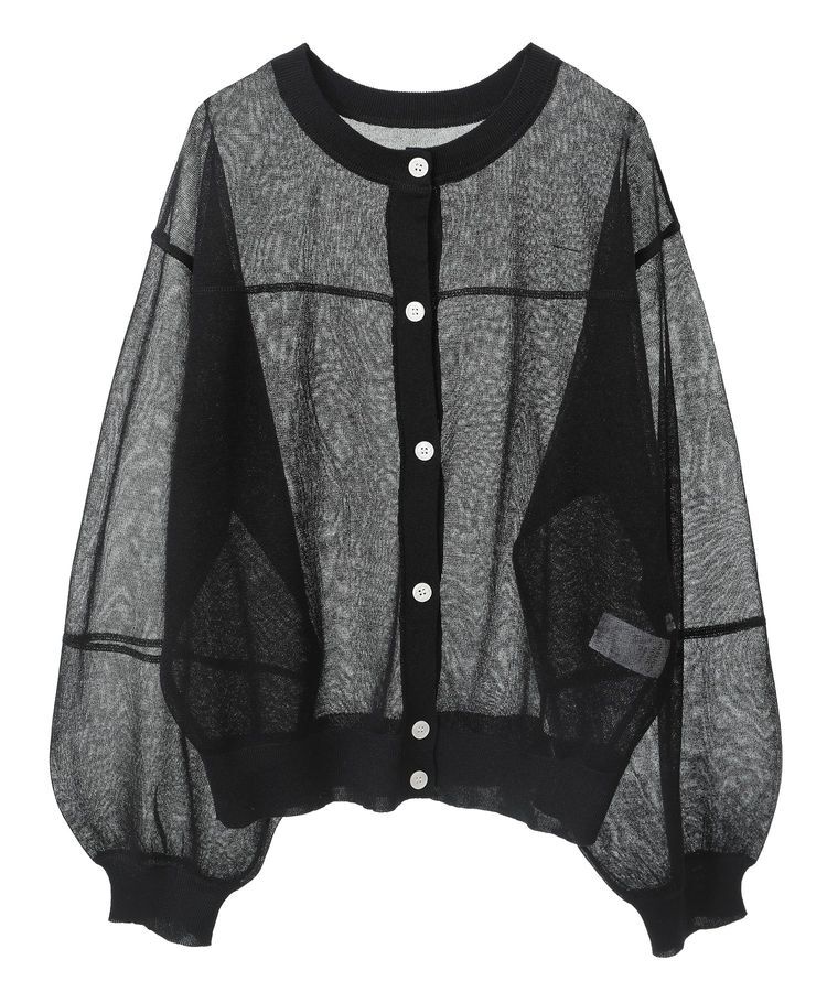 AMERICAN HOLIC「【WEB限定】接触冷感2WAYシアーニットカーディガン」|カーディガン|