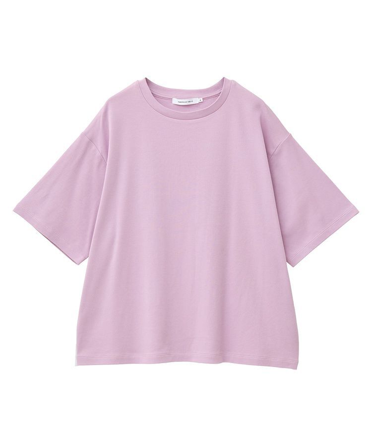 AMERICAN HOLIC「接触冷感スムースルーズクルーネックTシャツ」|Tシャツ・カットソー|