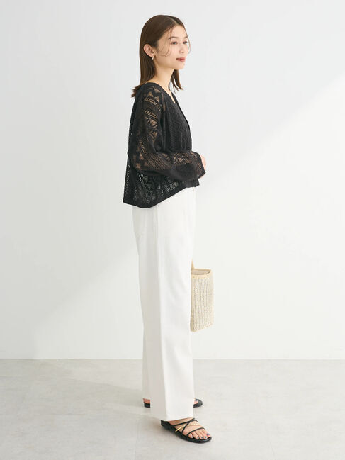 Green Parks「I　SET2点　レースカーデ+タンクトップ」|Tシャツ・カットソー|