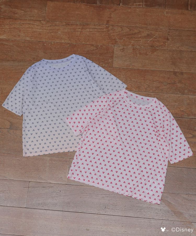 Green Parks「ミッキー＆フレンズ/シアープリント半袖プルオーバー」|Tシャツ・カットソー|