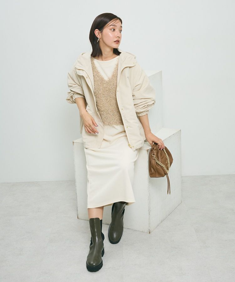 Green Parks「SET2点ベスト+リブワンピース」|ワンピース|