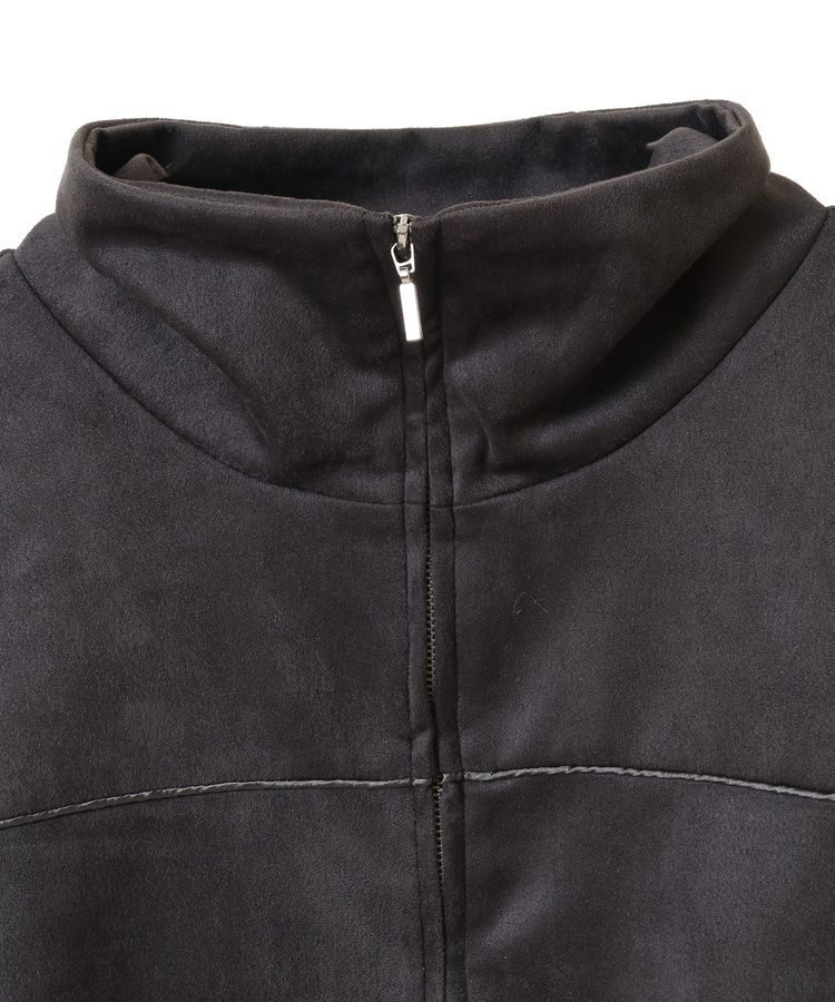 Green Parks「スウェード調トラックジャケット」|ブルゾン・スタジャン|