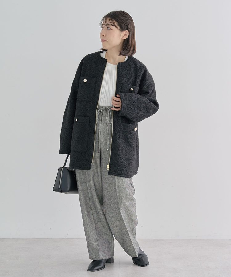 Green Parks「消しプリーツブラウス」|シャツ・ブラウス|