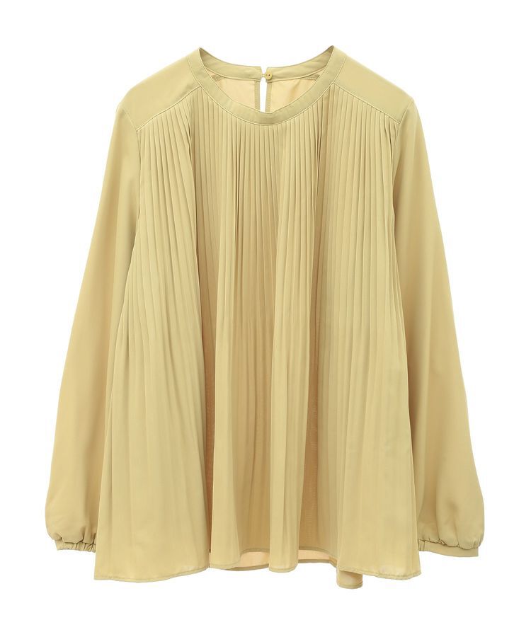 Green Parks「消しプリーツブラウス」|シャツ・ブラウス|