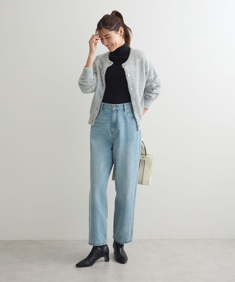 Green Parks「シャギーギラギララメカーディガン」|カーディガン|