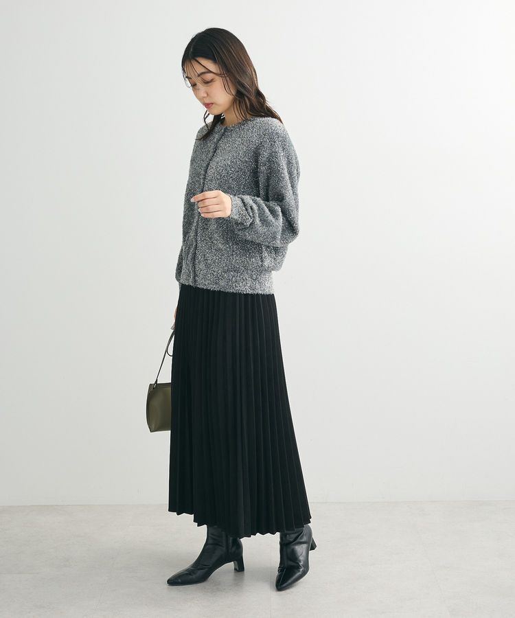 Green Parks「シャギーギラギララメカーディガン」|カーディガン|