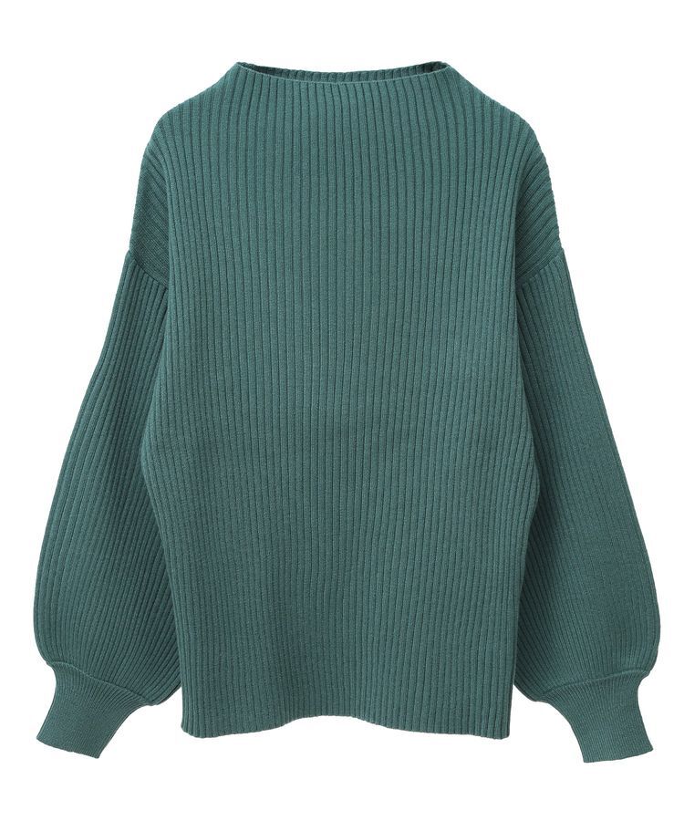 Green Parks「・swing by ボトルネックカラーニット」|ニット・セーター|