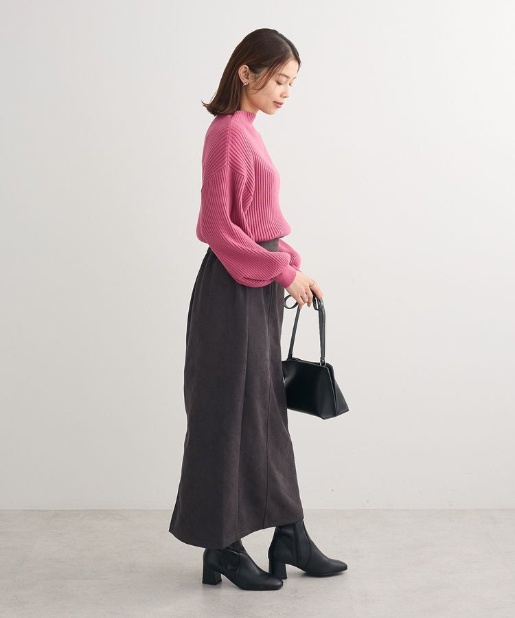 Green Parks「・swing by ボトルネックカラーニット」|ニット・セーター|