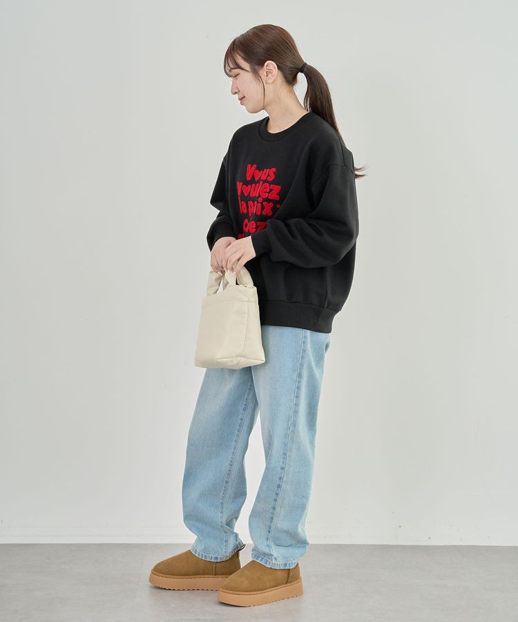 Green Parks「・DOUBLE FLAGS サガラ刺繍スウェット」|スウェット・ジャージ|