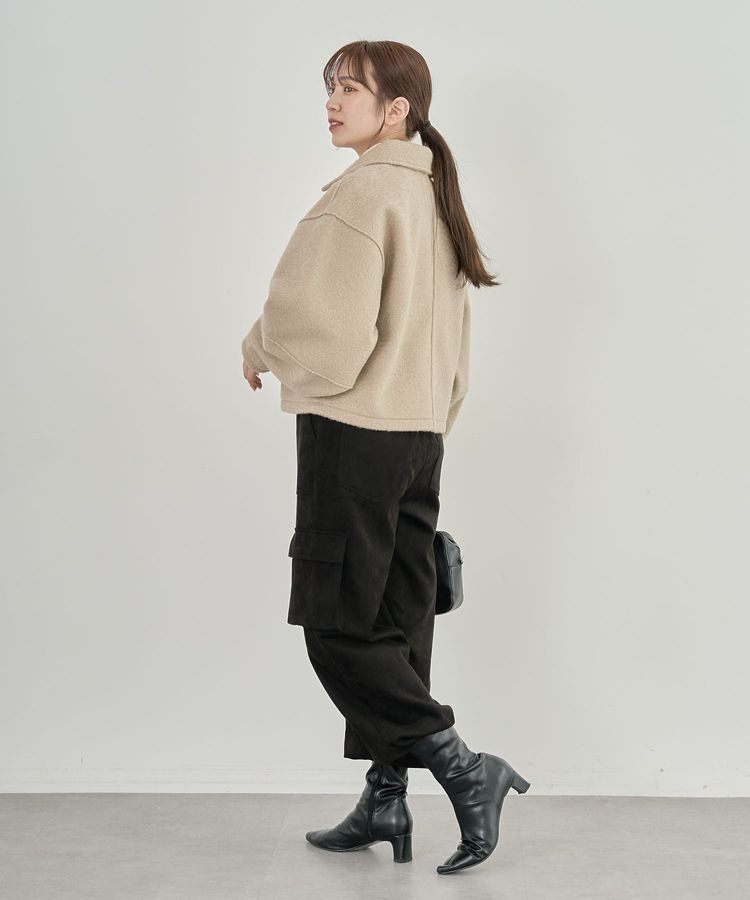 Green Parks「・ELENCARE DUE ブークレW-ZIPブルゾン」|ブルゾン・スタジャン|