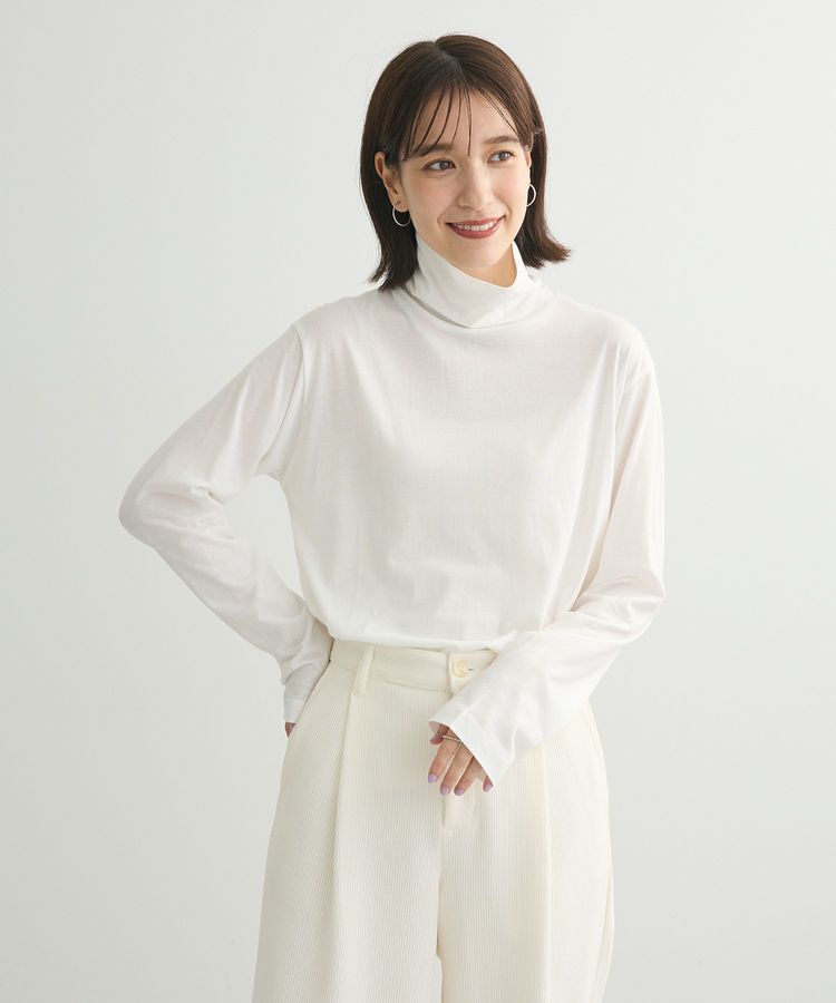 Green Parks「吸湿発熱インナー」|インナー|Off White