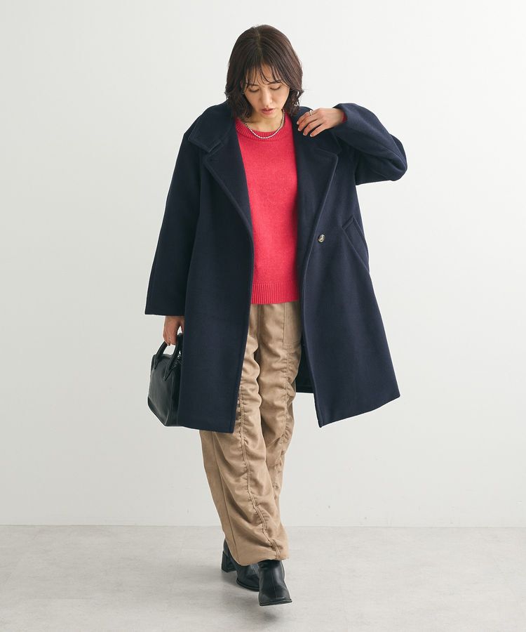 Green Parks「袖かのこニットプルオーバー」|ニット・セーター|