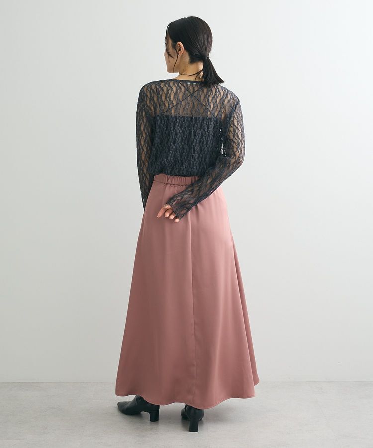 Green Parks「パネルラインレースカットプルオーバー」|Tシャツ・カットソー|