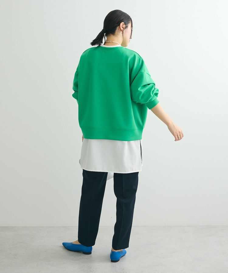 Green Parks「ロゴ刺繍ダンボールプルオーバー」|Tシャツ・カットソー|