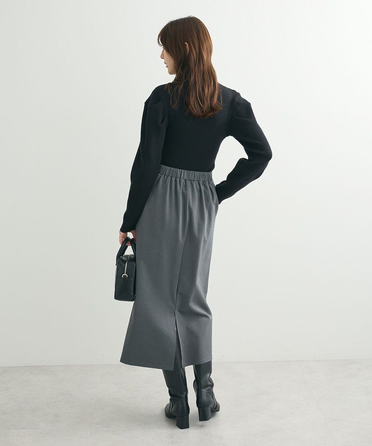 Green Parks「・swing by ラメニットパワーショルダー」|ニット・セーター|