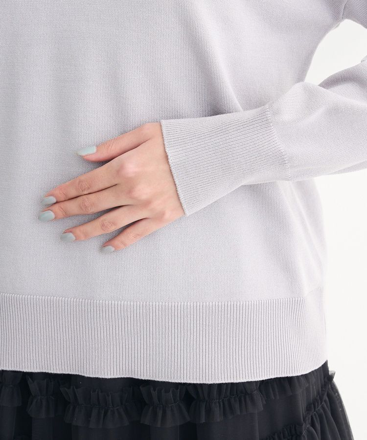 Green Parks「さがら刺繍ロゴニットプルオーバー」|ニット・セーター|